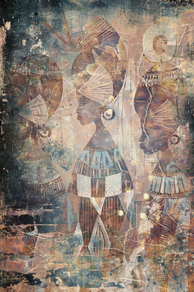 Regal African Women by Rafal Kulik — canvas wall art