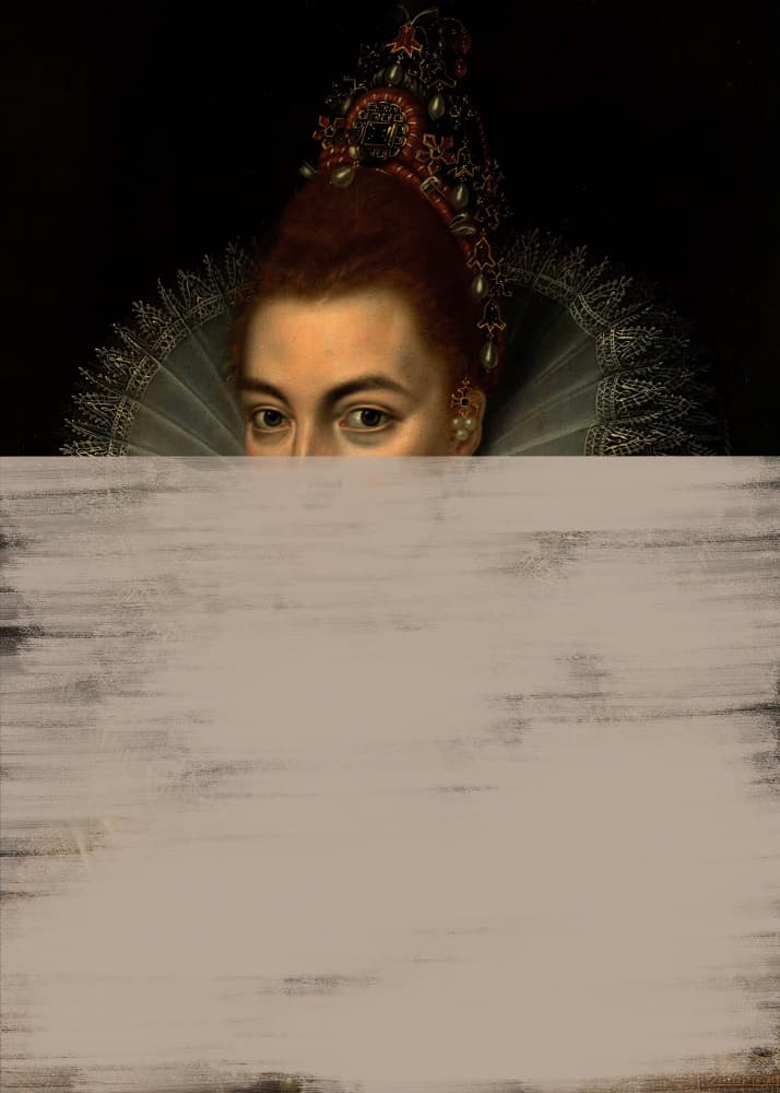 Regal Woman Portrait by The Art Concept — canvas wall art