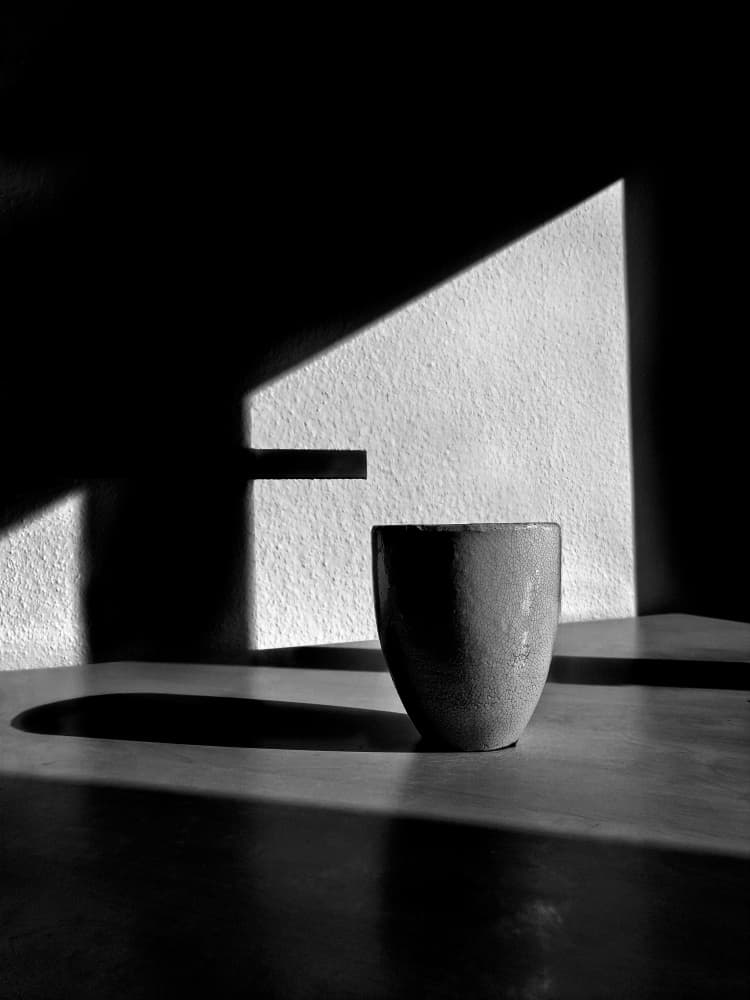 Light and Shadow Vessel by Holger Goehler — canvas wall art