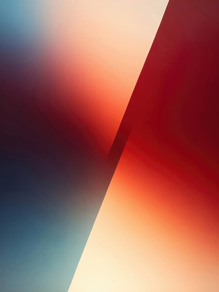 Modern Diagonal Colors by Alpenglow Workshop — canvas wall art
