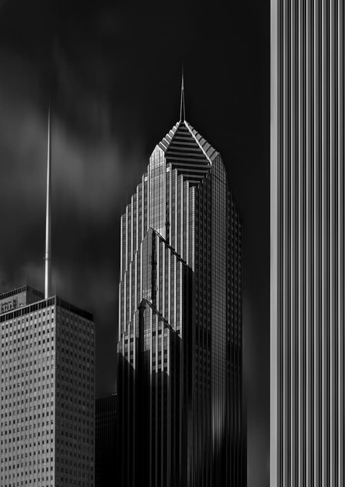 Dramatic City Architecture by Zan Zhang — canvas wall art