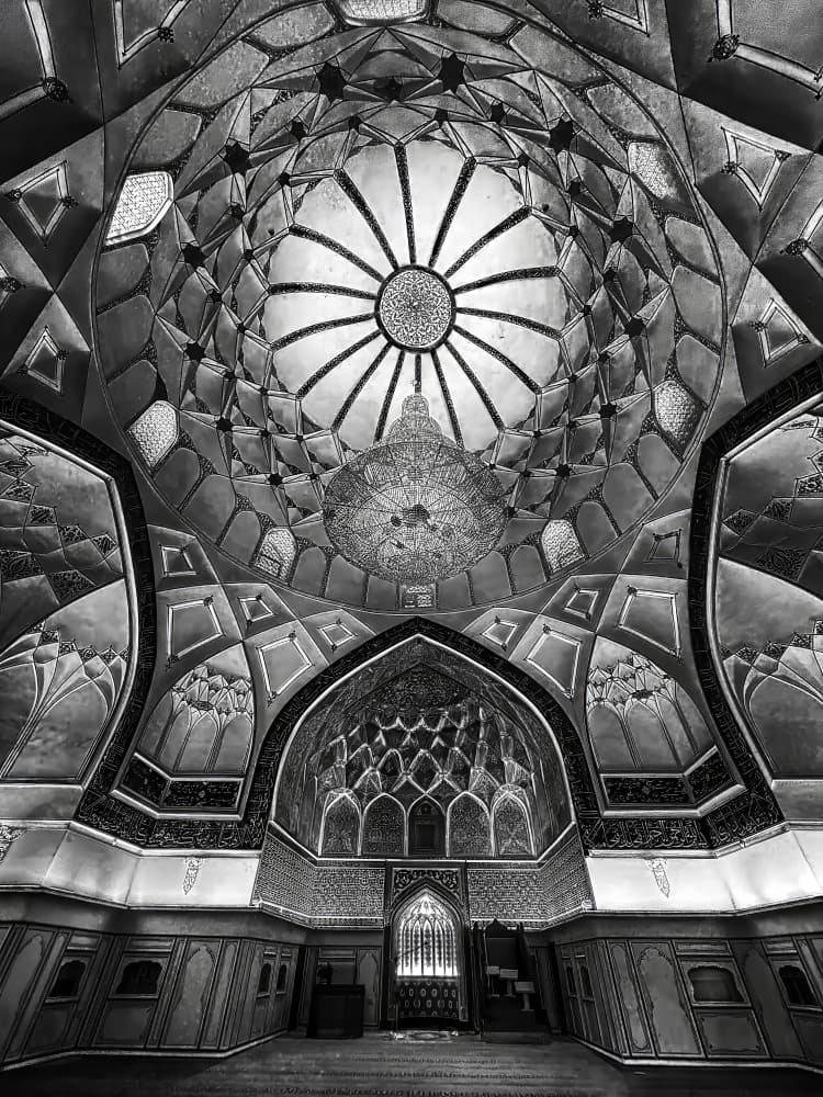 Majestic Mosque Dome by Jiahong Zeng — canvas wall art