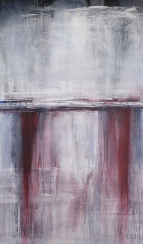 Moody Abstract Layers by RodMacIver — canvas wall art