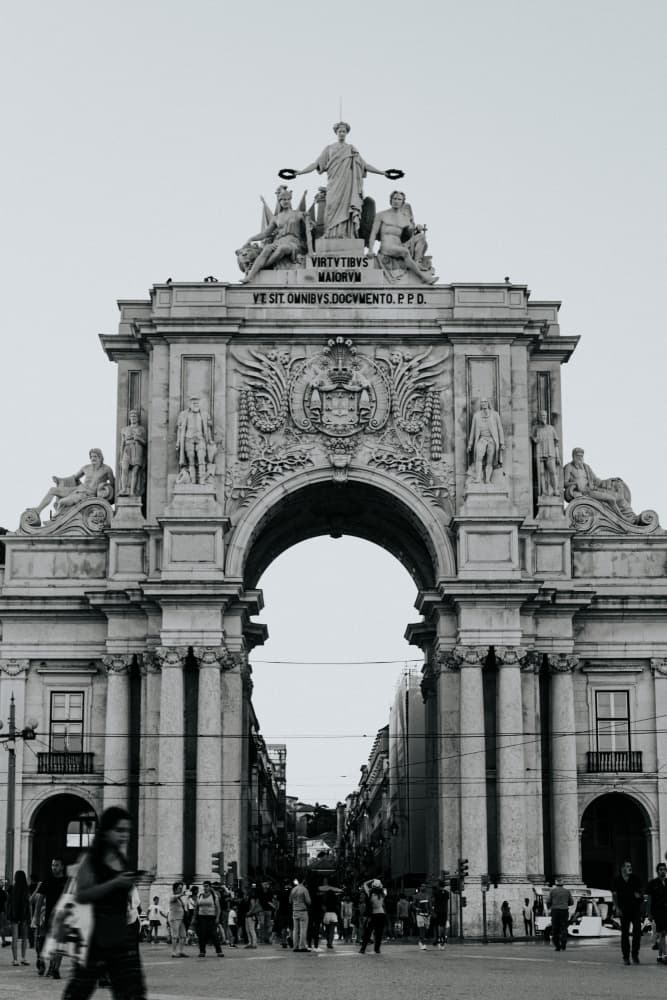 Grand City Arch by Aimee Giles — canvas wall art