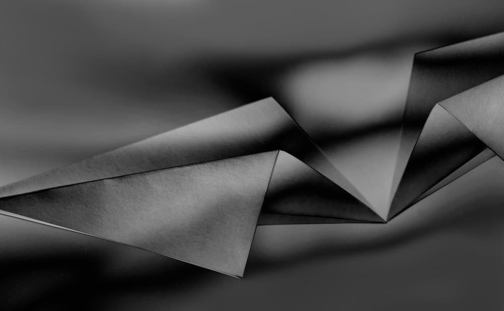Abstract Paper Forms by Jutta Kerber — canvas wall art