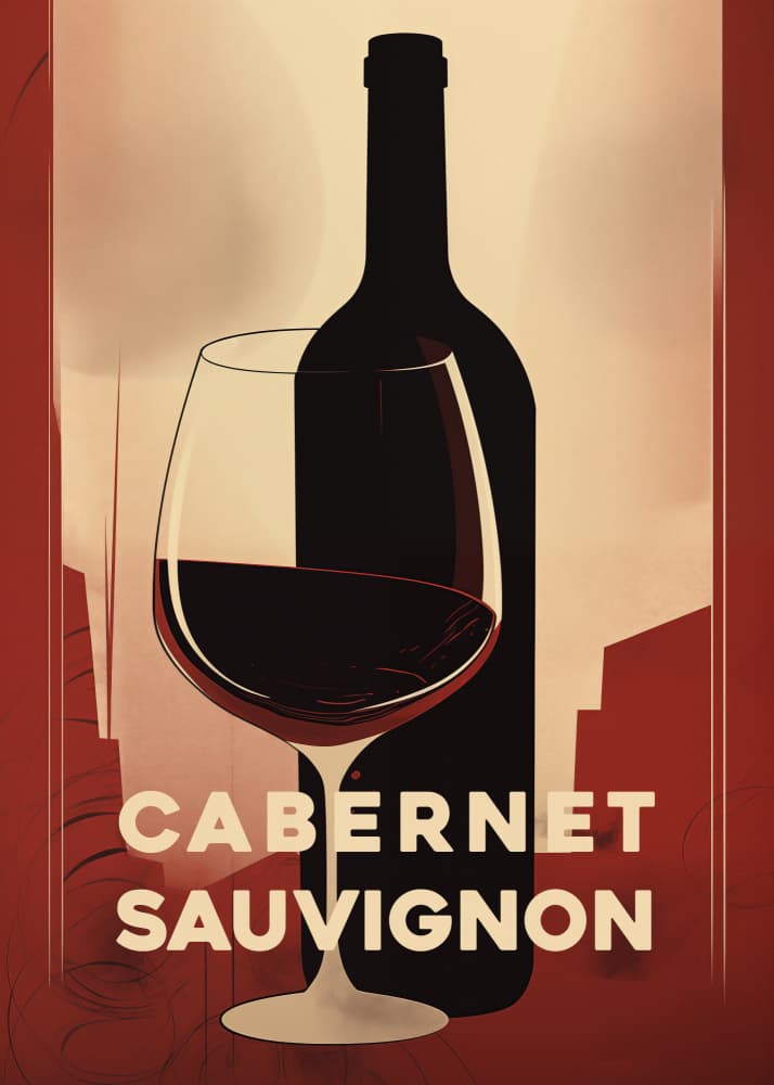 Cabernet Sauvignon City by Andreas Magnusson — canvas wall art