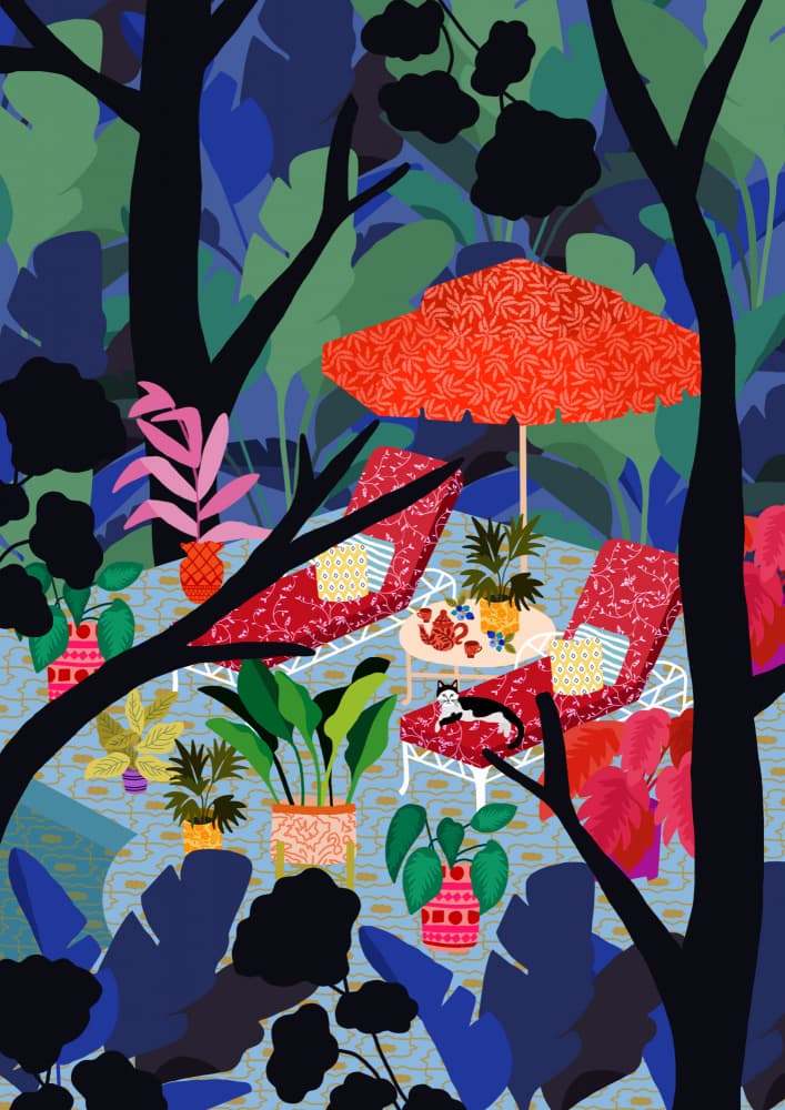 9933x14043 Din 133 Pool In the Middle of Nature by Rafaela Mascaro — canvas wall art