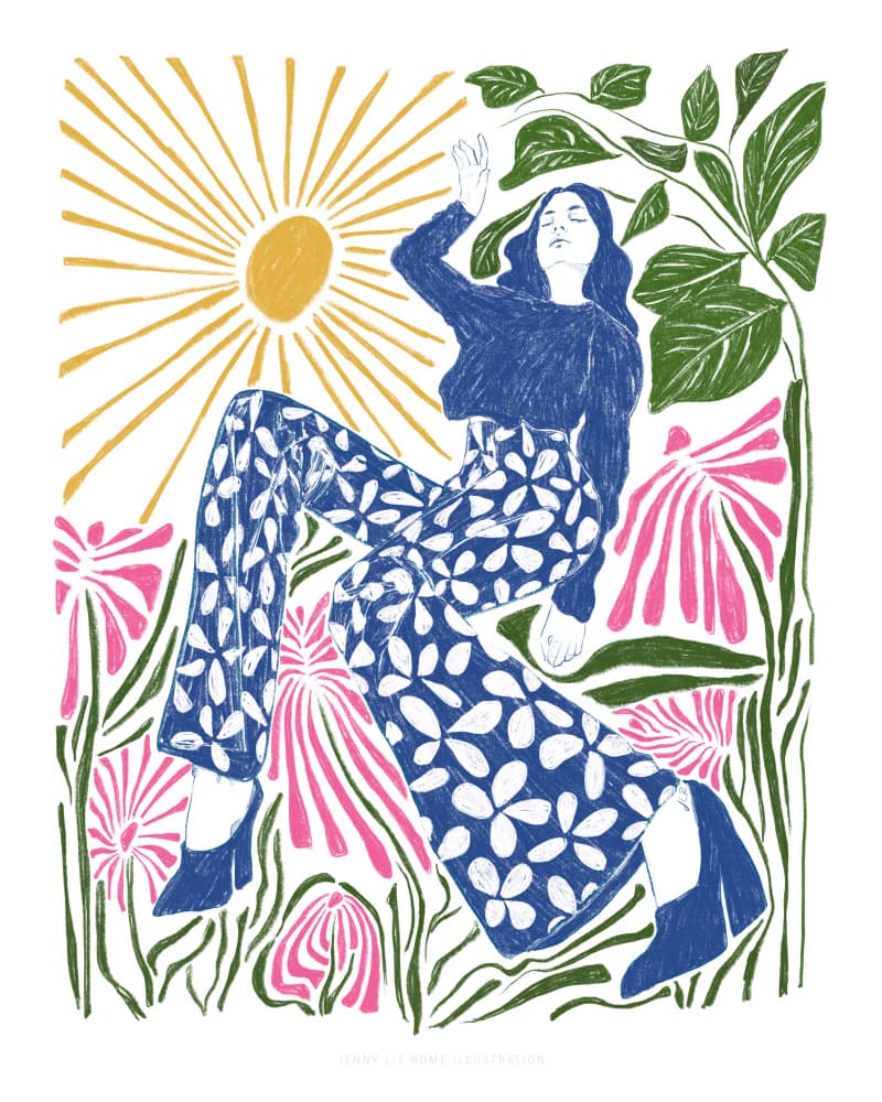 Jlr Gloria by Jenny Liz Rome — canvas wall art