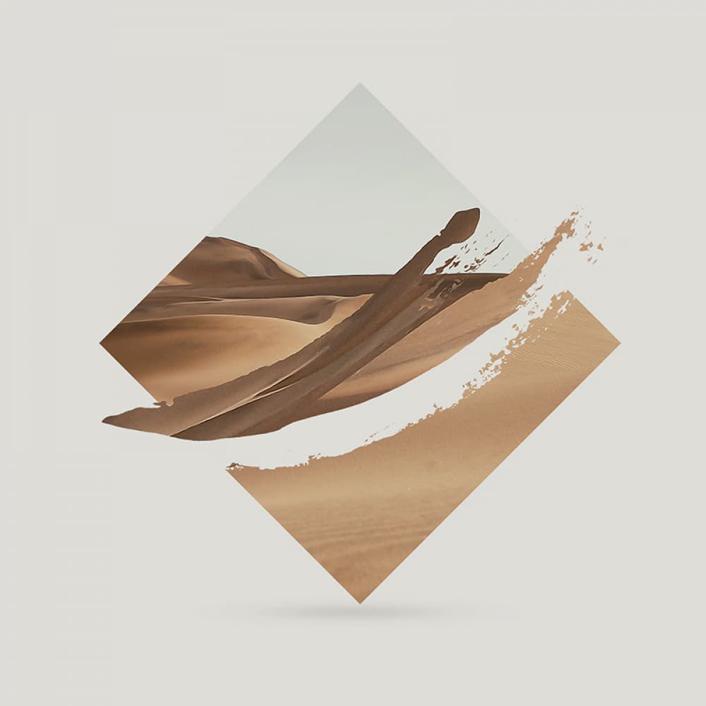 Desert Sand Strokes by Robert Farkas — canvas wall art