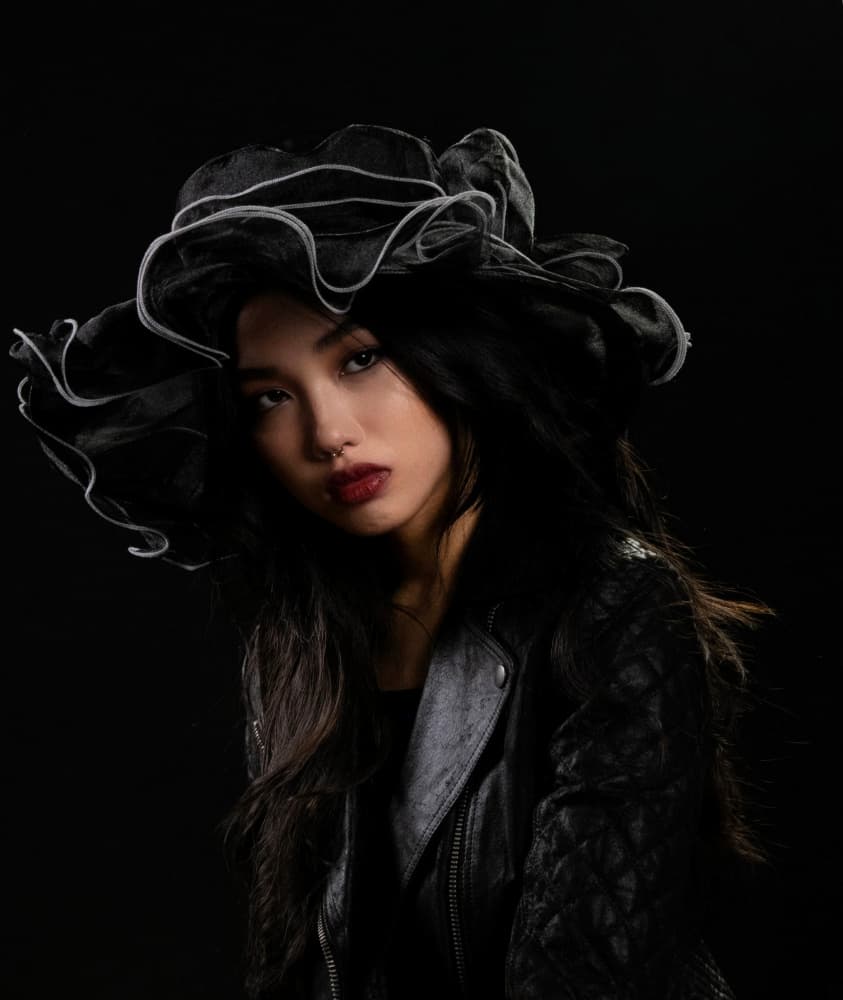 Dark Fashion Woman by John Yuk Kong Chung — canvas wall art