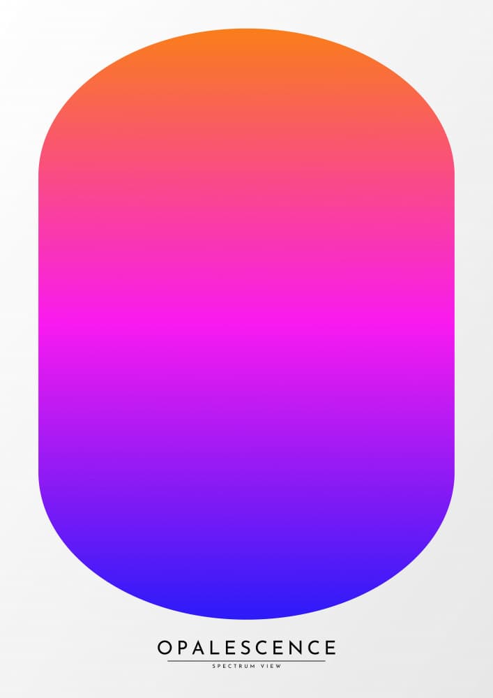Vibrant Opalescent Spectrum by RS LAB STUDIO — canvas wall art
