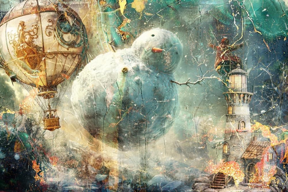 Surreal Fable Art Wallart 62 by Rafal Kulik — canvas wall art