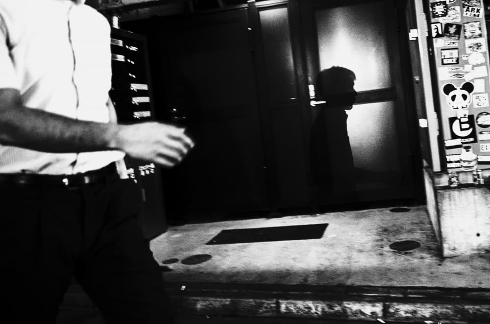 Urban Shadow Walk by Swen MUN — canvas wall art