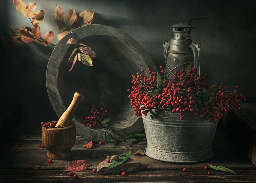 Autumn Harvest Still Life by Vadim Kulinsky — canvas wall art