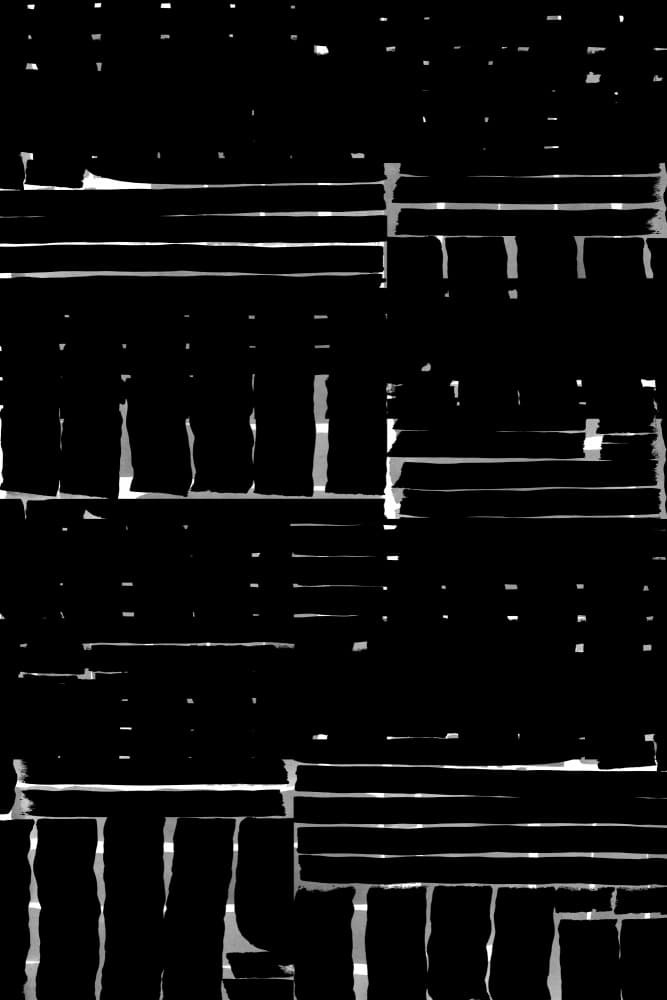 Textured Abstract Grid by cartissi — canvas wall art