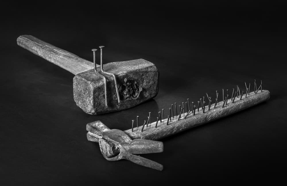 The revenge of the nails by Giorgio Toniolo — canvas wall art