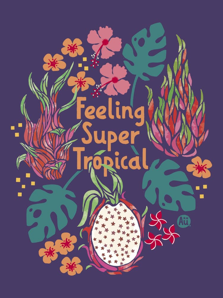 Super Tropical Feeling by Aia Ueno — canvas wall art