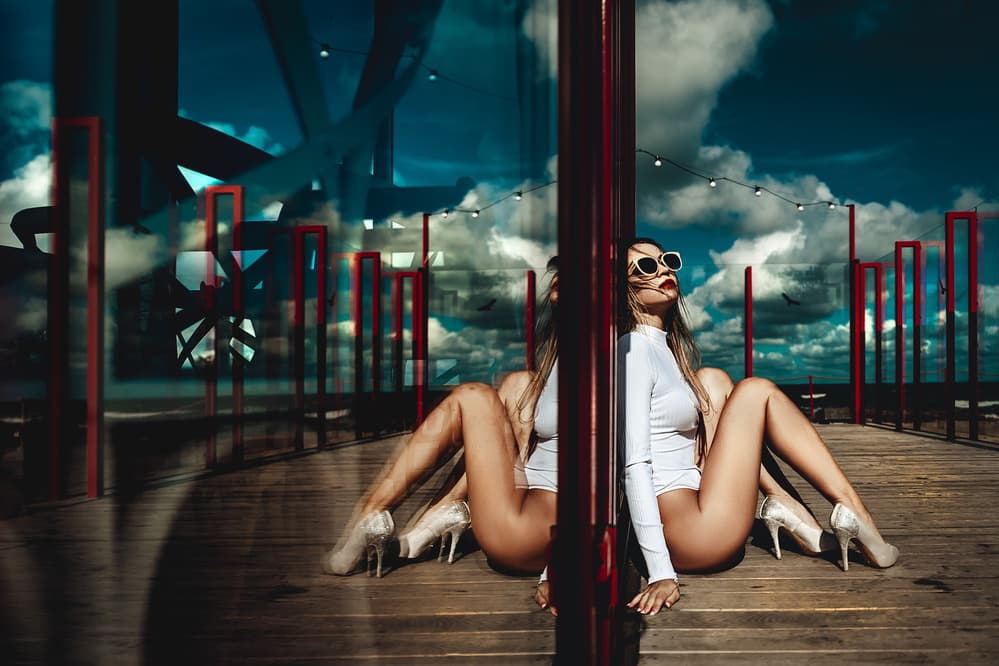 Summer Glamour Reflection by Ruslan Bolgov — canvas wall art