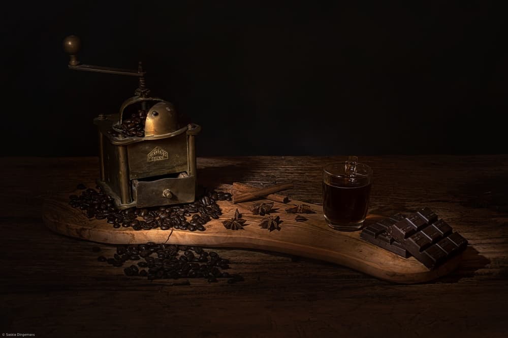 Dark Coffee and Chocolate by Saskia Dingemans — canvas wall art