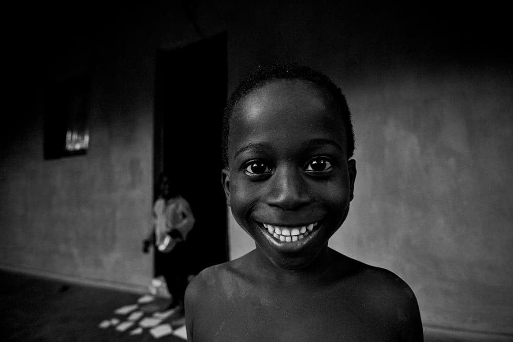 Joyful Child's Smile by Luís Godinho — canvas wall art