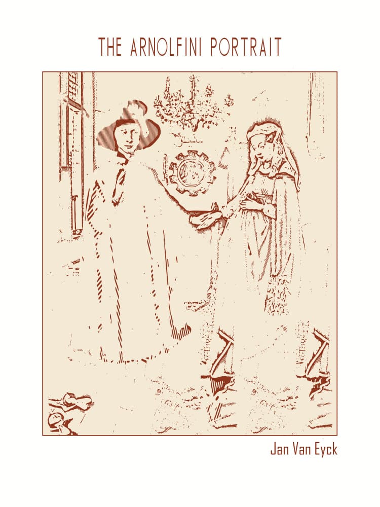 Renaissance Couple Portrait by Doa Project — canvas wall art