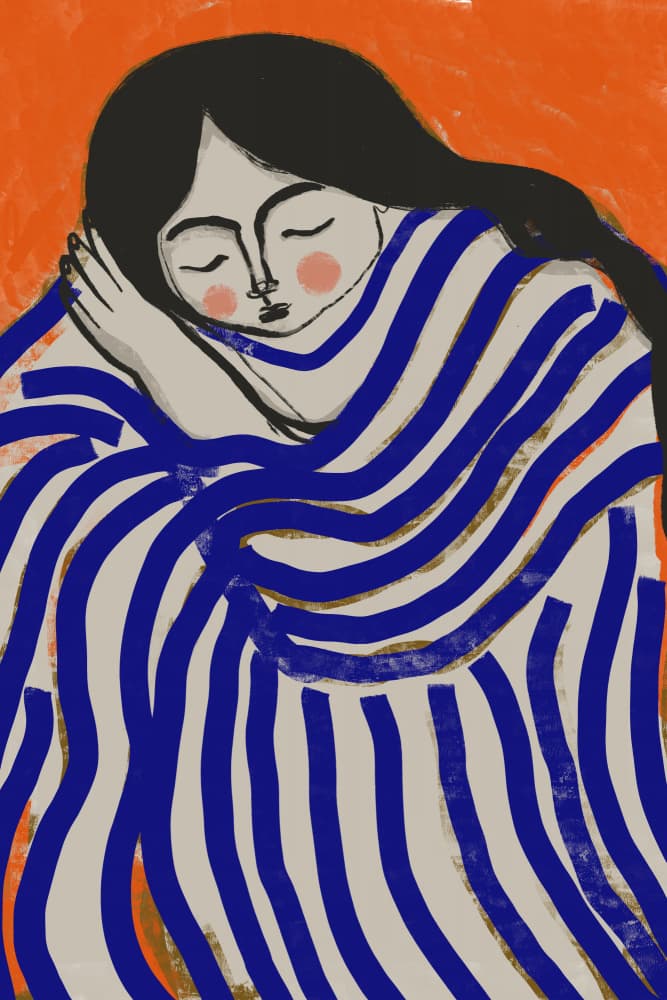 Resting Beauty by Treechild — canvas wall art