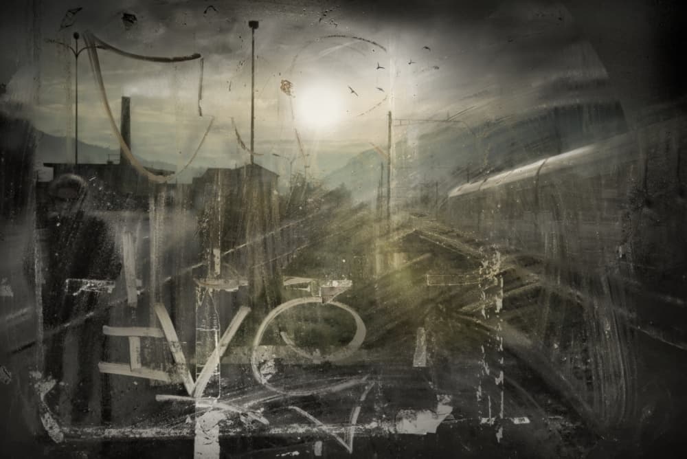 Gritty Factory Horizon by Vito Guarino — canvas wall art