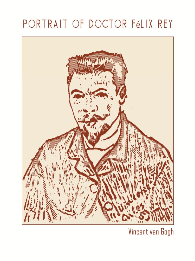 Vintage Doctor Portrait by Doa Project — canvas wall art