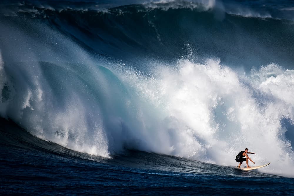 Big Wave Surfer by David H Yang — canvas wall art