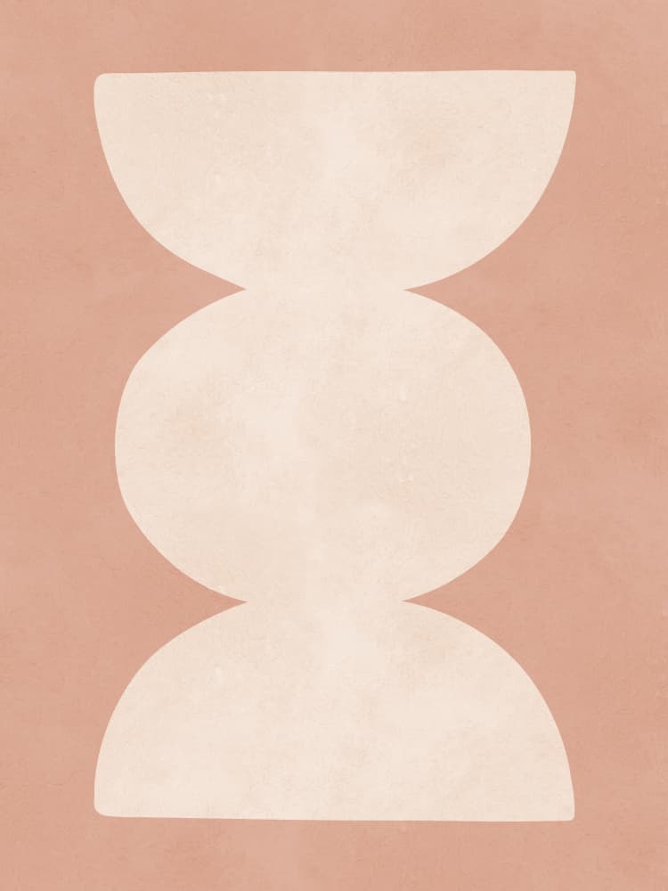 Balanced Geometric Forms by Vitor Costa — canvas wall art