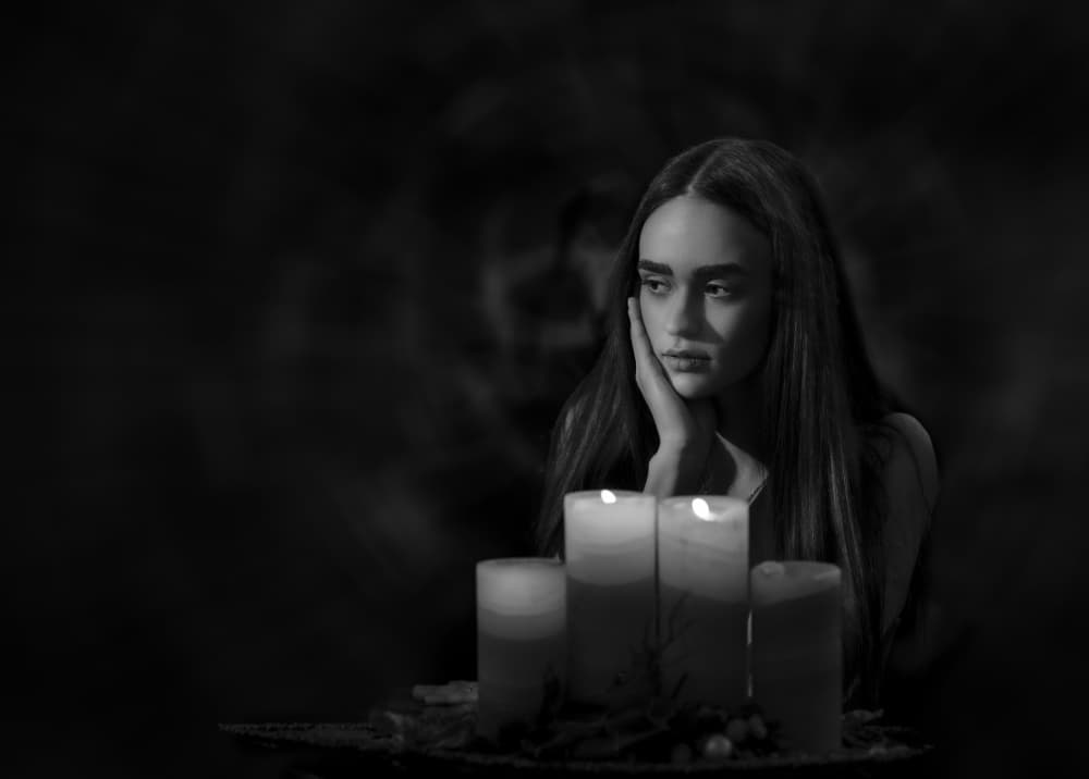 candle light by Raul Ghiman — canvas wall art