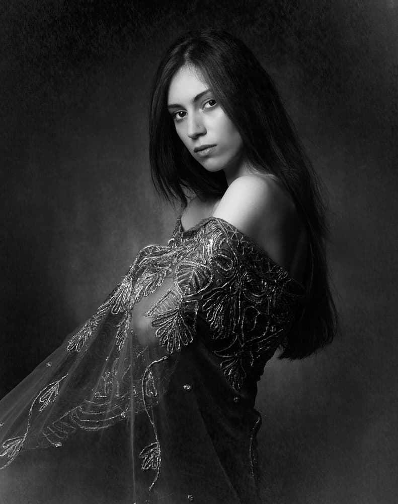 Mysterious Sheer Elegance by Mehdi Mokhtari — canvas wall art