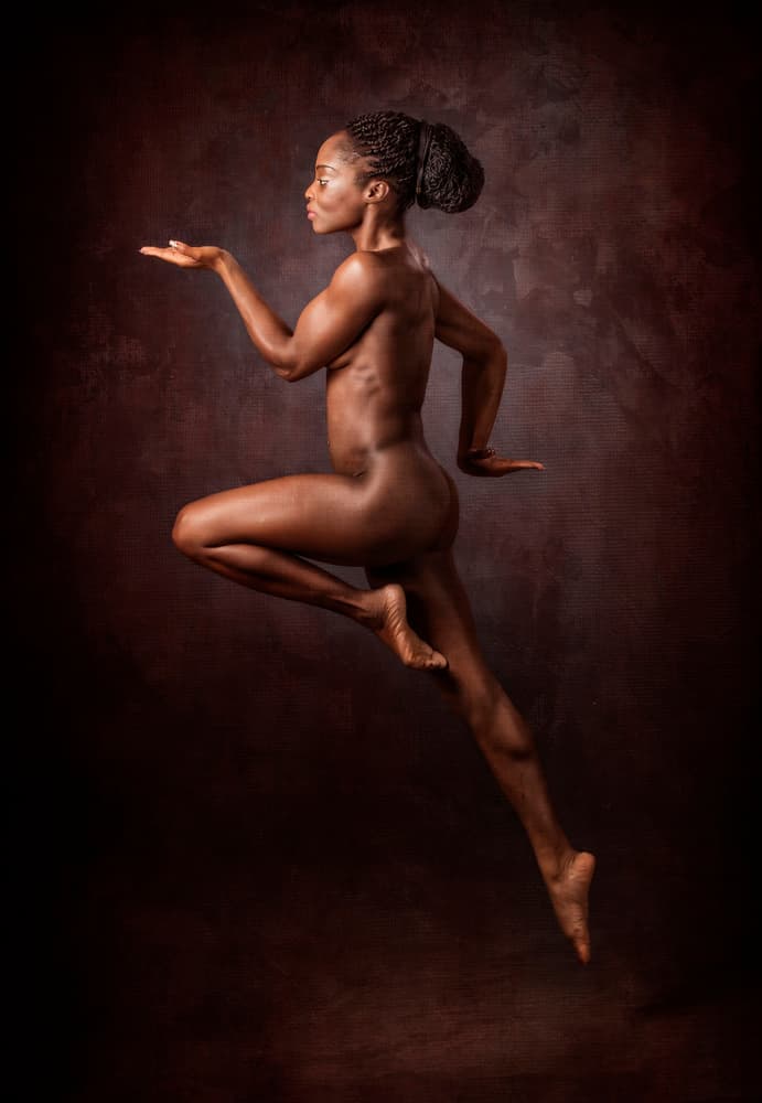 Graceful Nude in Motion by Catchlight Studio — canvas wall art