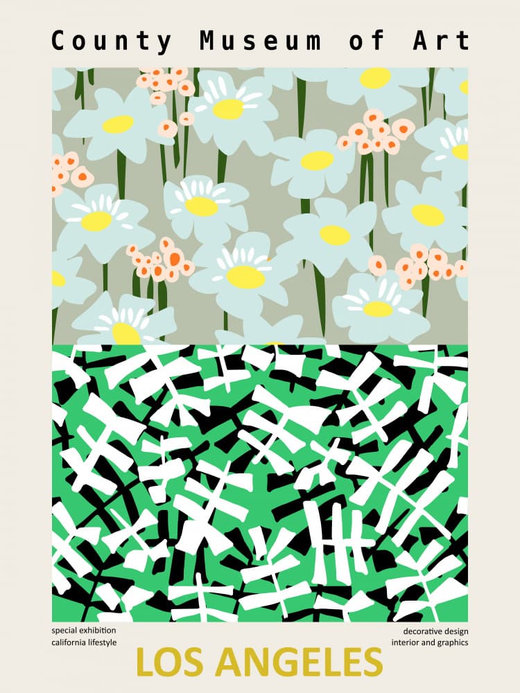California Pattern Play by Annick — canvas wall art