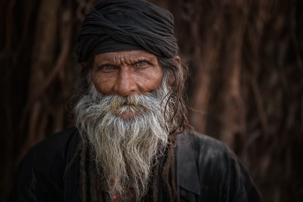 Sadhu by Vivek Kalla — canvas wall art