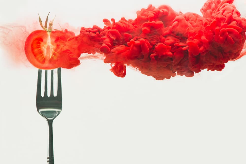 Red Tomato Burst by Dina Belenko — canvas wall art