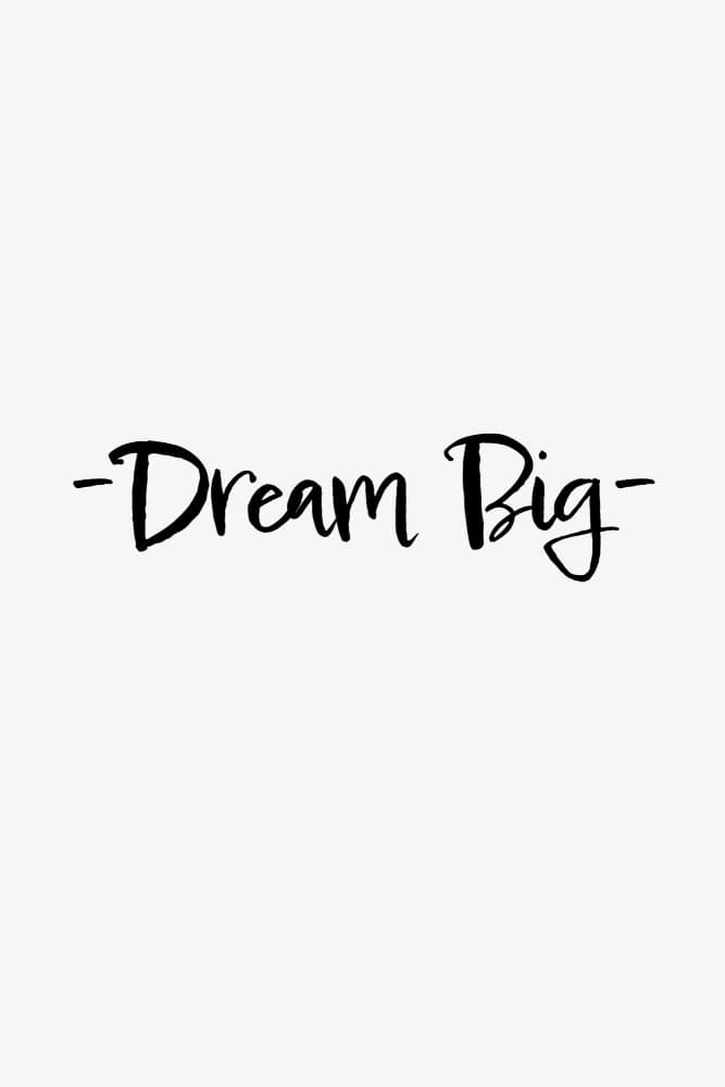 Dream Big Inspiration by Pictufy Studio II — canvas wall art