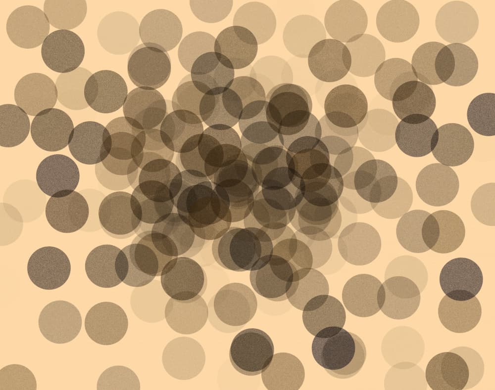 Soft Abstract Circles by Santhosh ch — canvas wall art