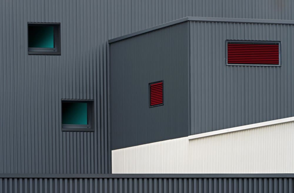 Modern Architectural Forms by Streiff Marcel — canvas wall art