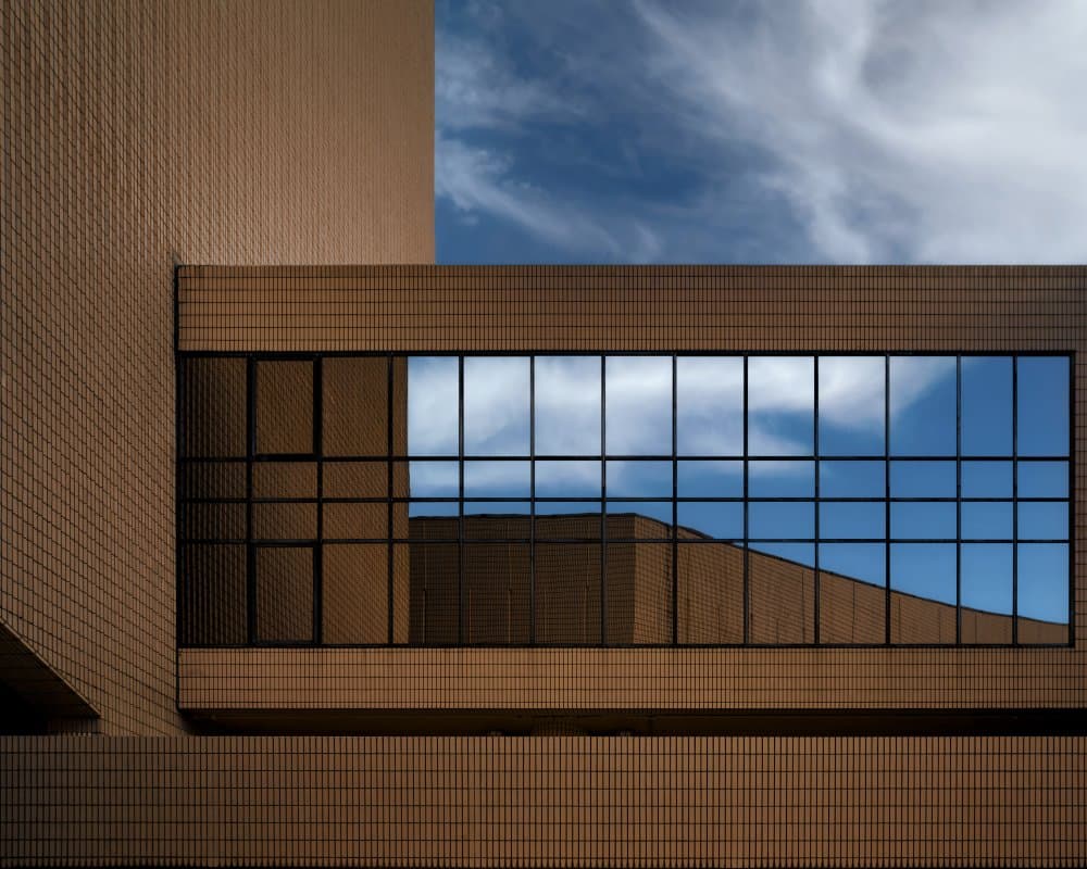 Architectural Sky Reflection by Fabrizio Massetti — canvas wall art