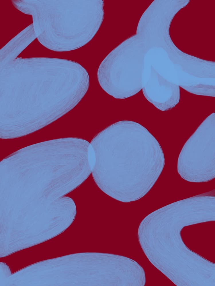 Fluid Organic Shapes by Studio Palette — canvas wall art