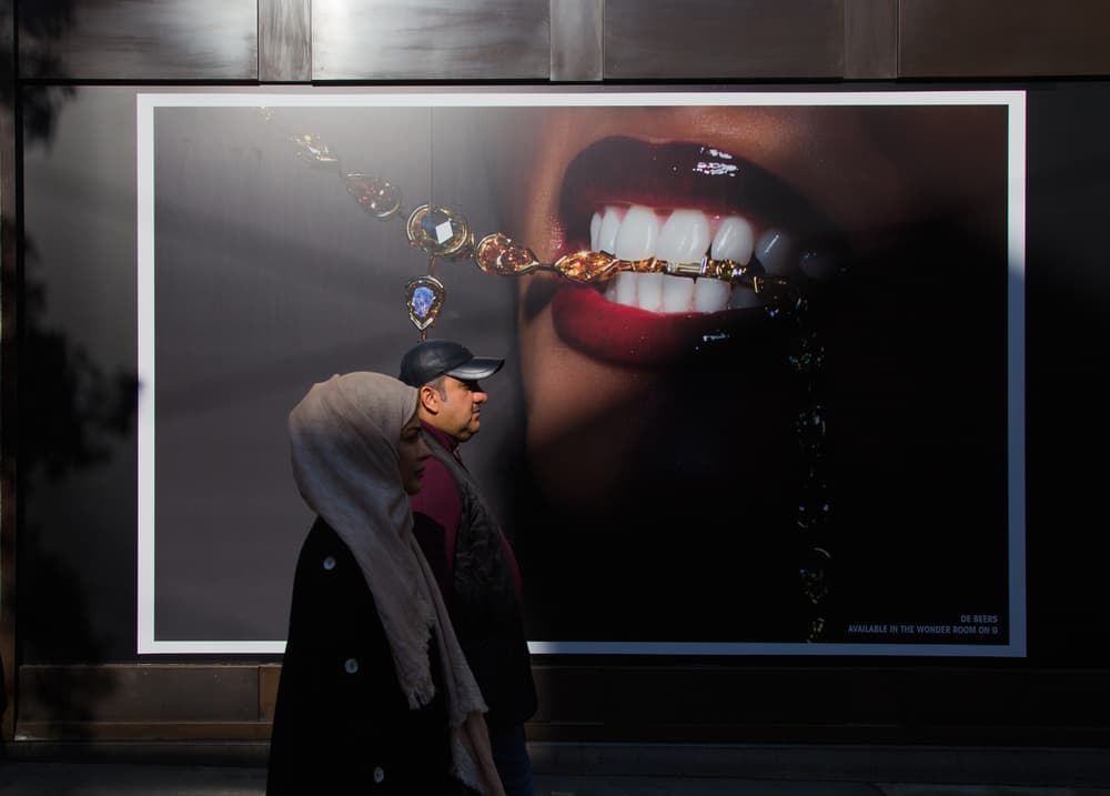 Urban Ad Contrast by Lorenzo Grifantini — canvas wall art