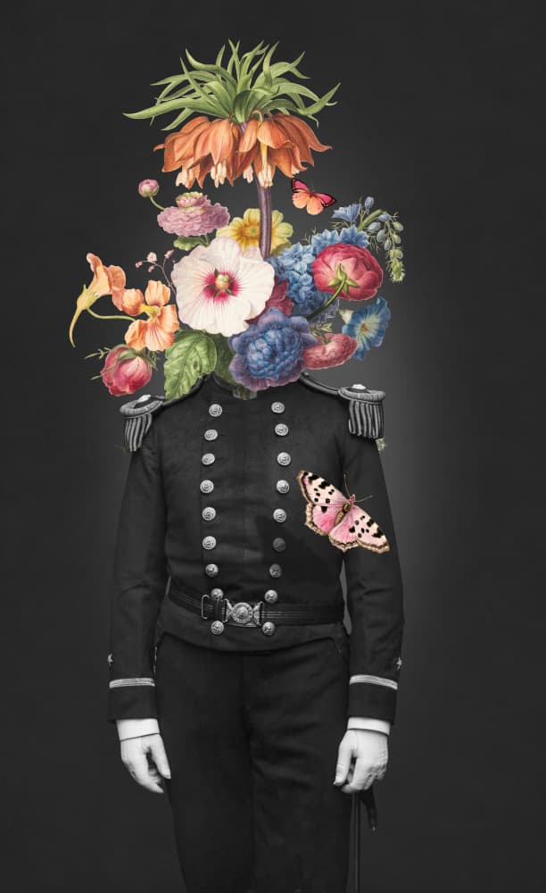Botanical Gentleman by Marja van den Hurk — canvas wall art