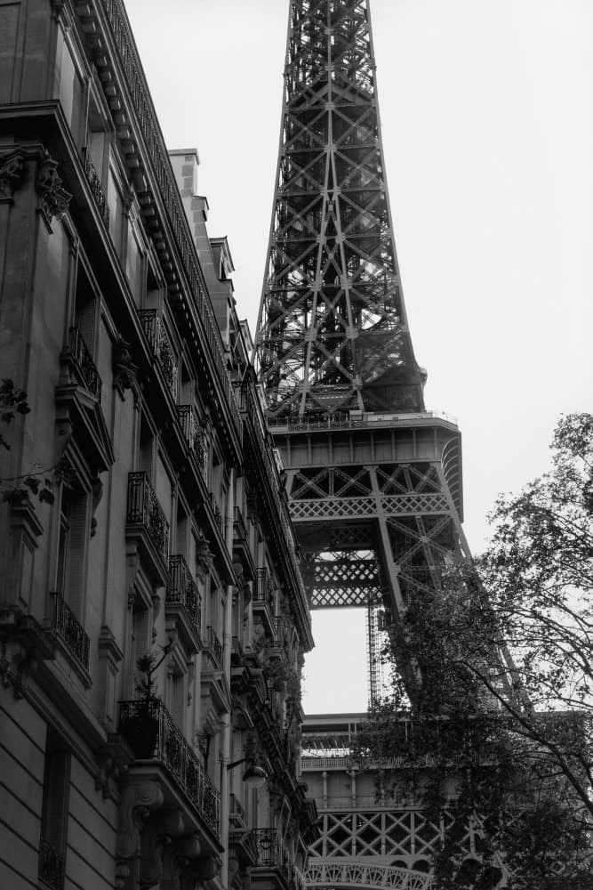 Eiffel Tower City View by Pictufy Studio III — canvas wall art