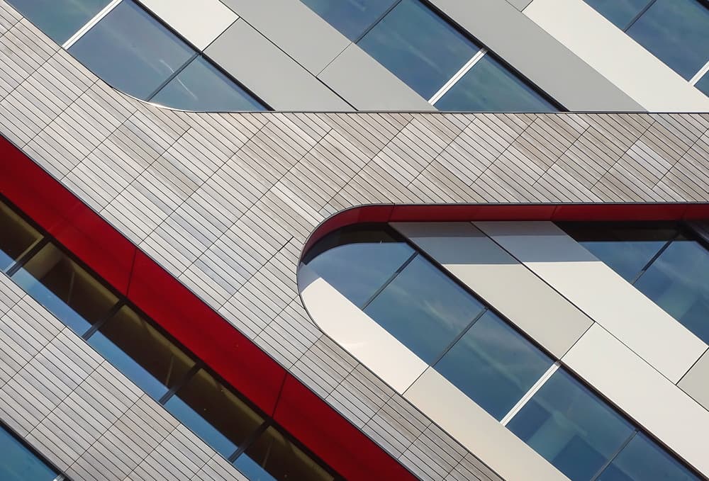 Modern Building Facade by Henk van Maastricht — canvas wall art