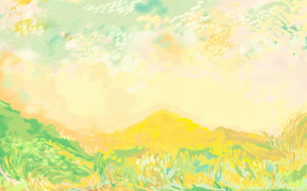 Sunny Pastel Fields