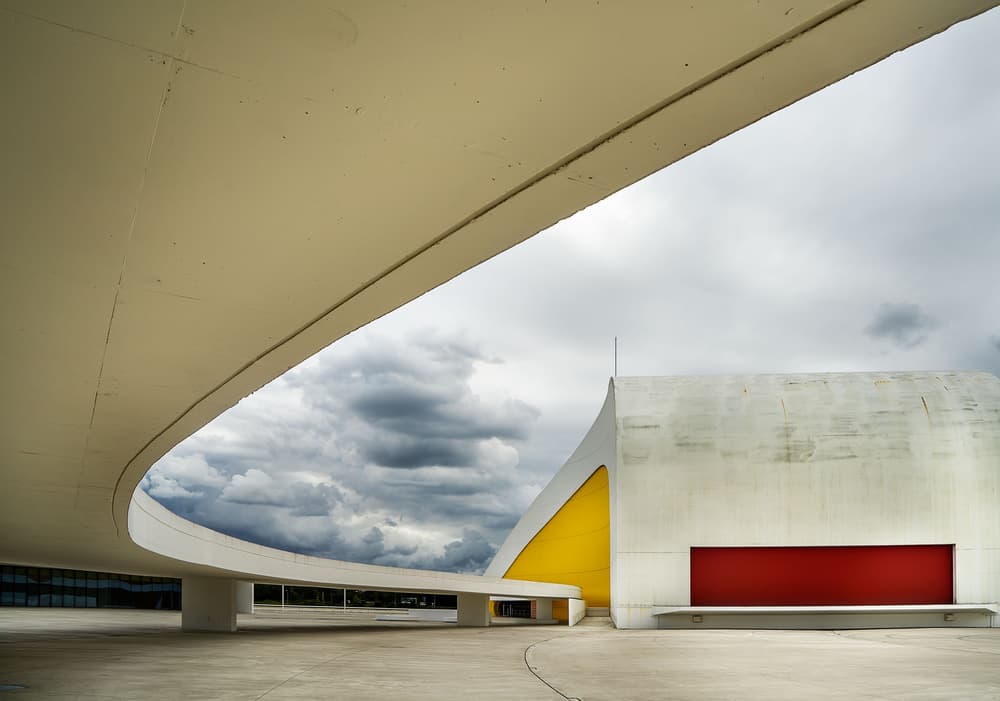 Modern Architectural Curves by Carlos Pardo — canvas wall art