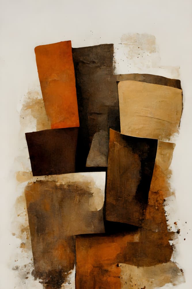 Earthy Layers by Treechild — canvas wall art