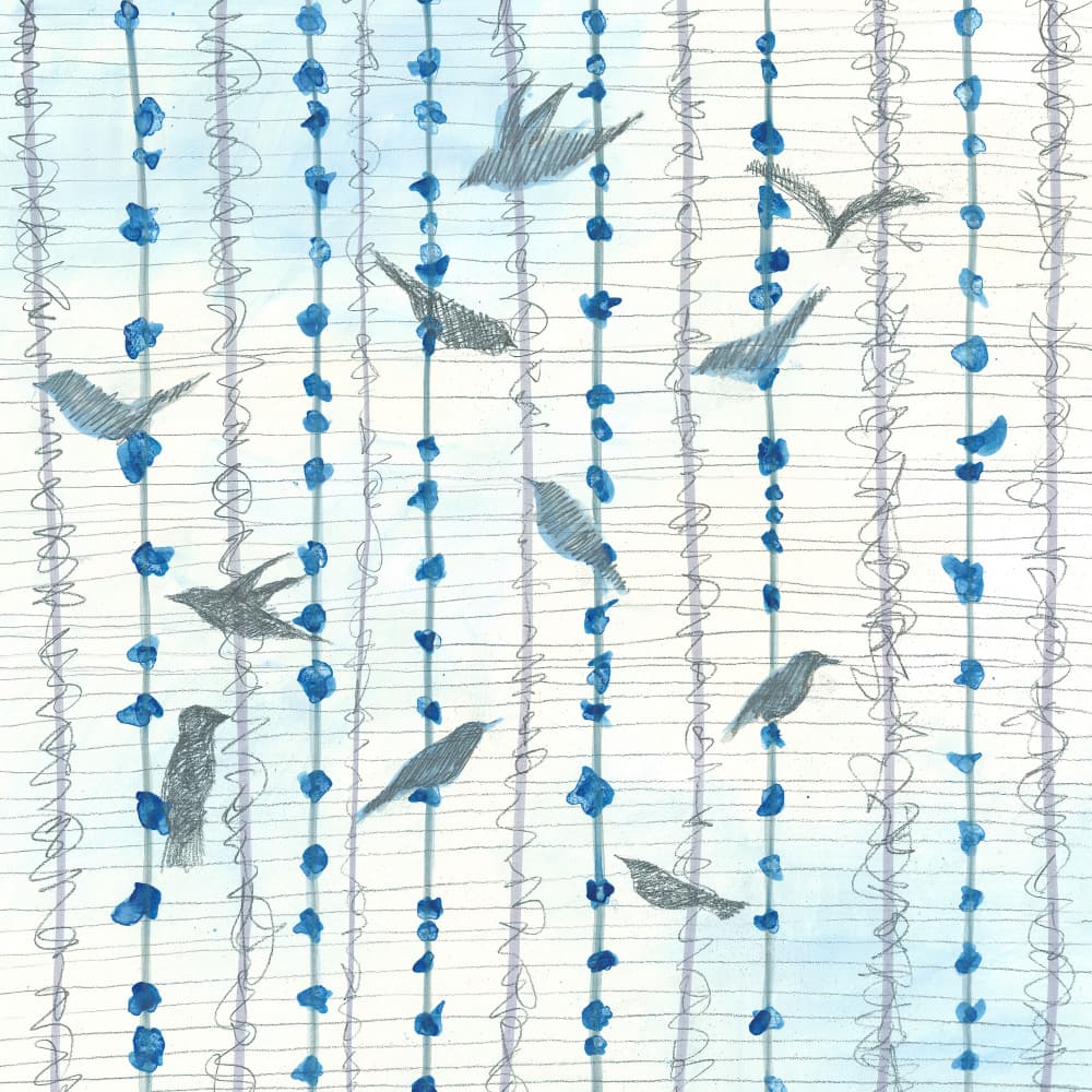 Avery Birds by Isabelle Brent — canvas wall art