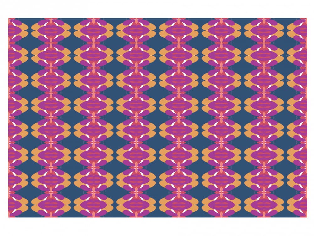 Vibrant Abstract Pattern by Breanna Megan Studio — canvas wall art